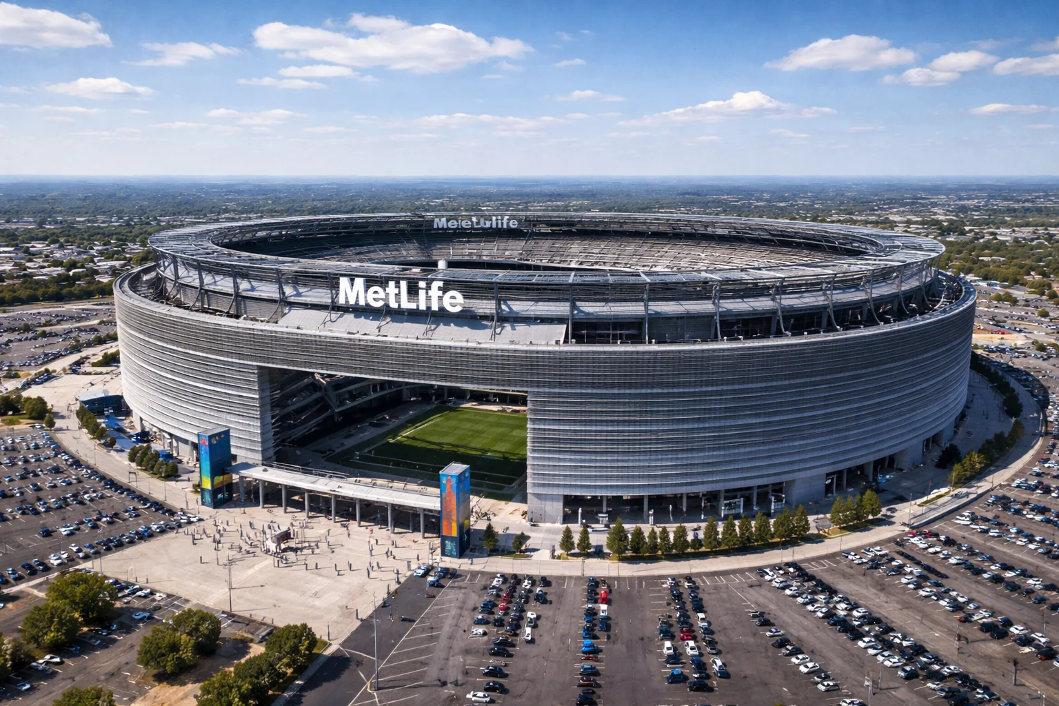 MetLife Stadium i East Rutherford, New Jersey – arenan för VM-finalen 2026