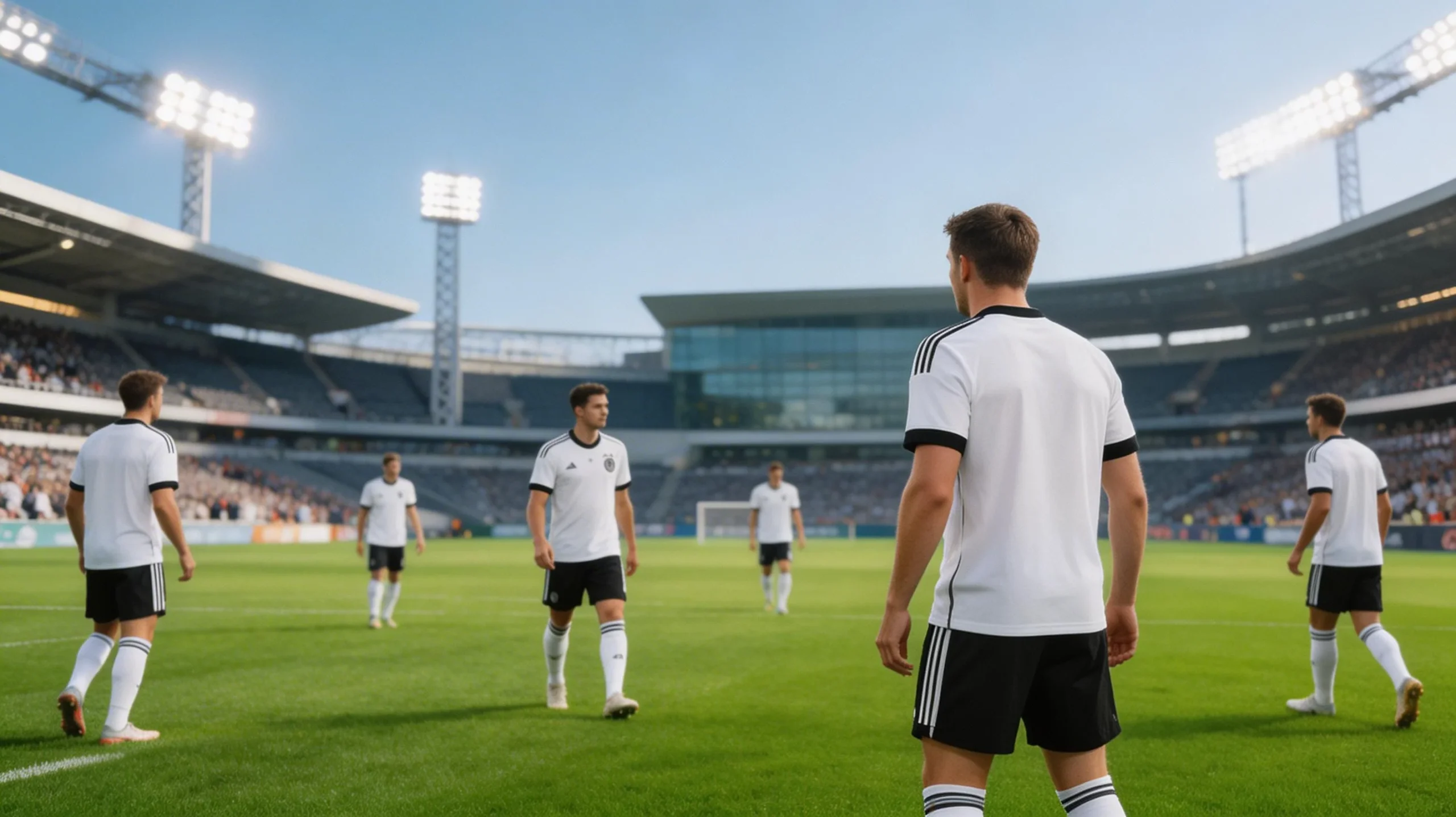 Tysklands landslag i fotboll med Florian Wirtz inför VM 2026