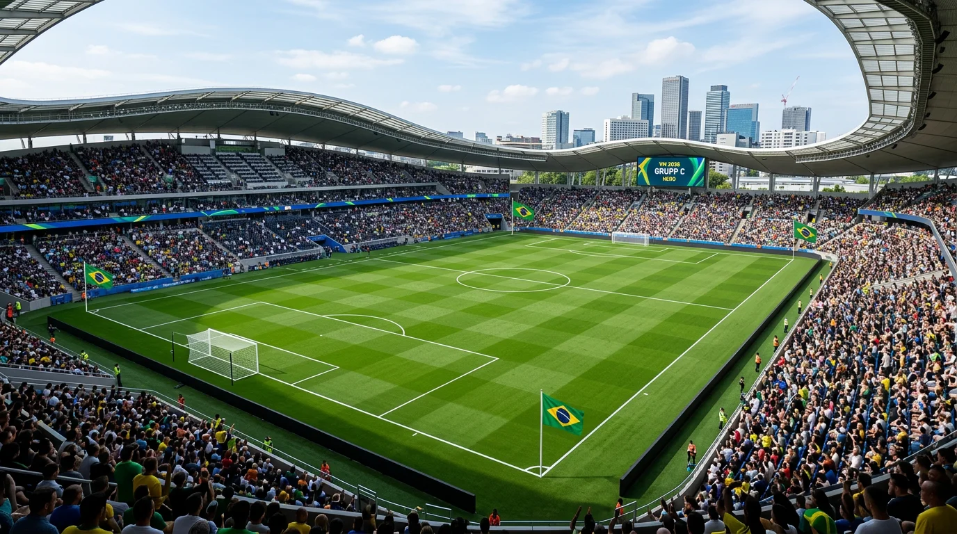 Grupp C i VM 2026 med Brasilien, Marocko, Skottland och Haiti