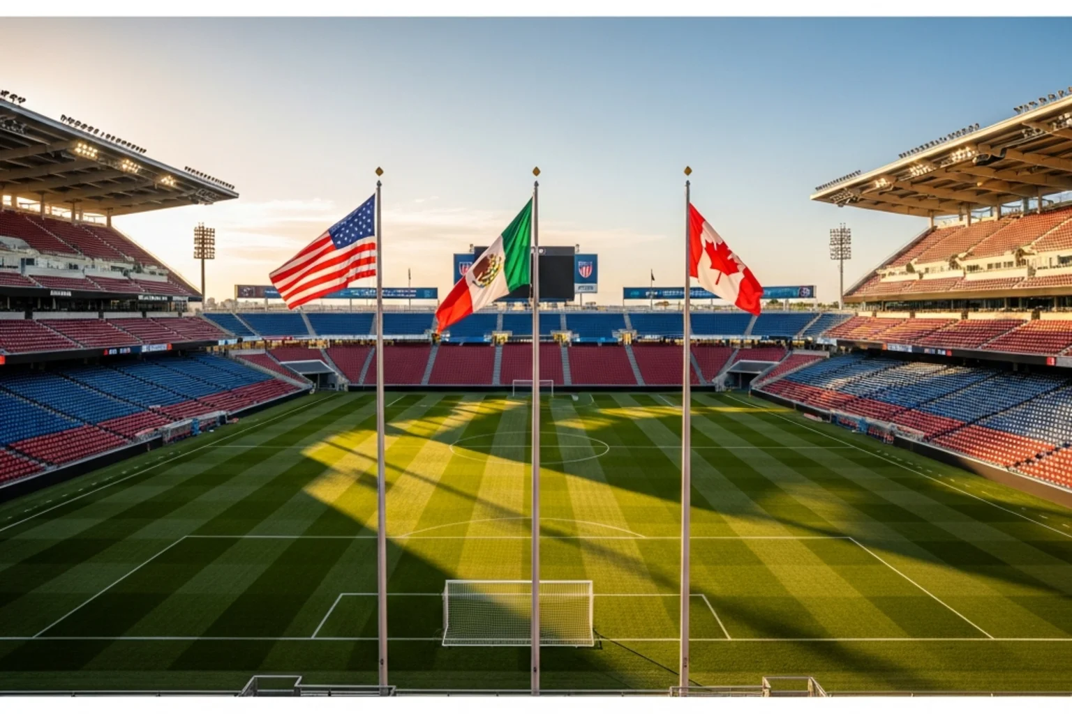 VM i fotboll 2026 spelas i USA, Mexiko och Kanada med 48 lag och 104 matcher
